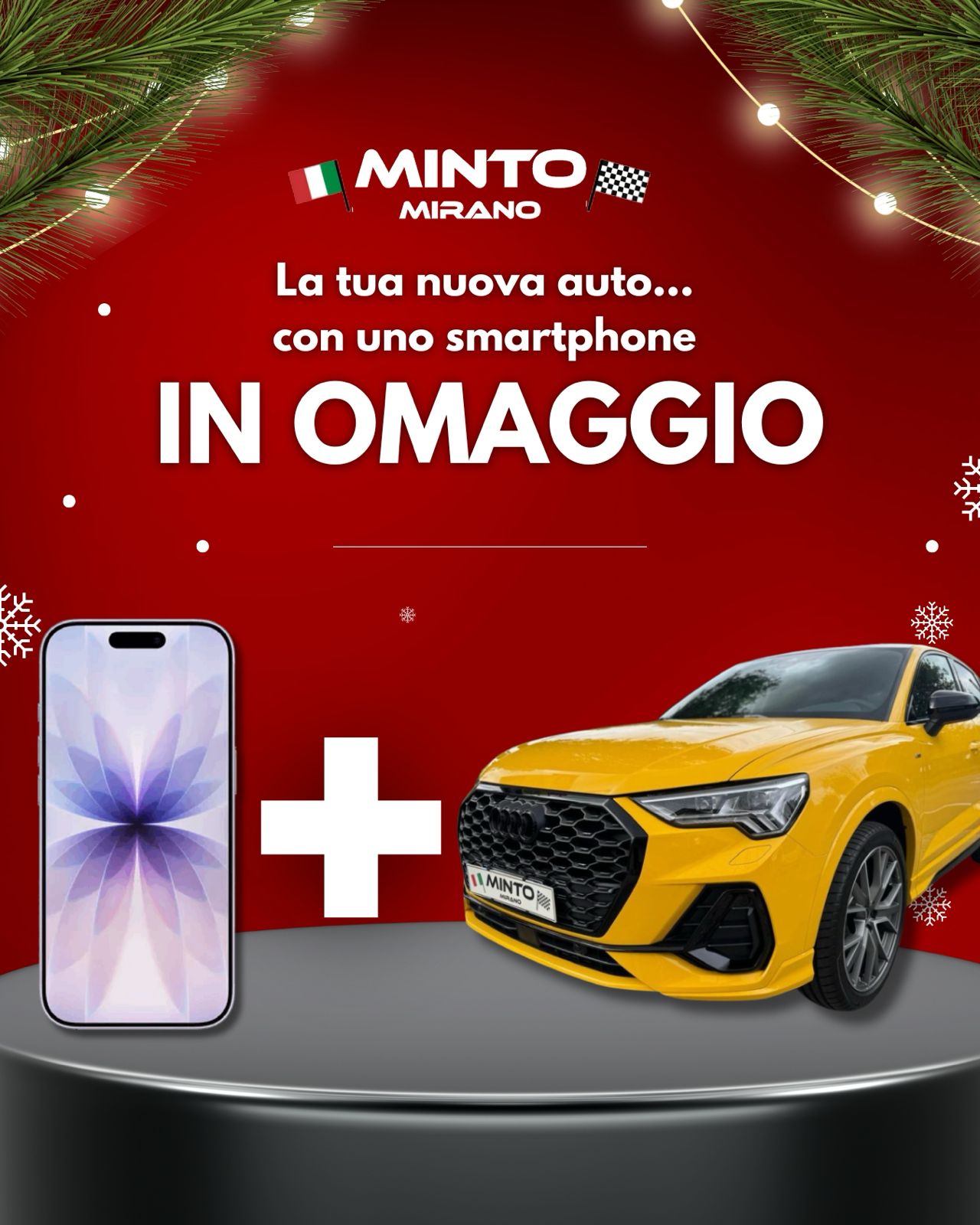 Locandina Promo Natale Minto Mirano